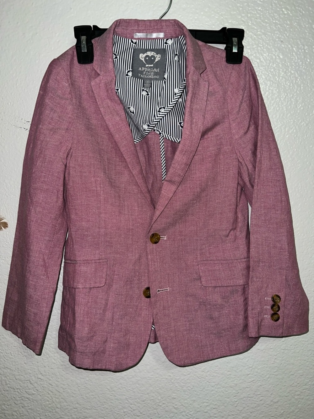 Appaman Boys' Dusty Rose Blazer Size 10